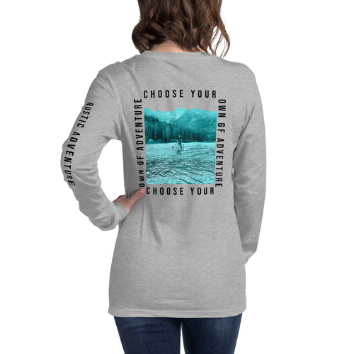 SALE! Choose Your Own Adventure Long Sleeve Shirts Black and White