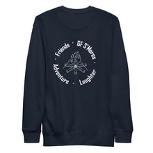 Load image into Gallery viewer, GF S&#39;Mores- white text Sweatshirt