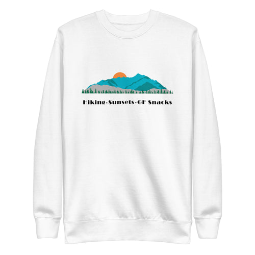 Hiking Sunsets GF Snacks- Sweatshirt