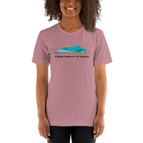 SALE! Hiking , Sunsets, GF Snacks Shirt